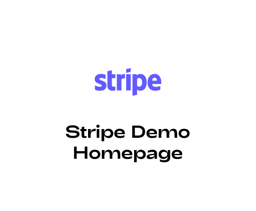 Stripe Homepage Clone